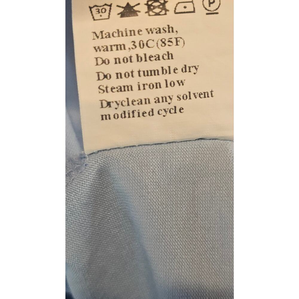 NEW Dokotoo Pastel Blue Sleeveless Maxi summer Cotton Dress w/ Pockets XL 4099 - Picture 10 of 11